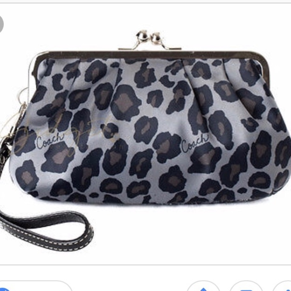 Coach Ocelot wristlet
